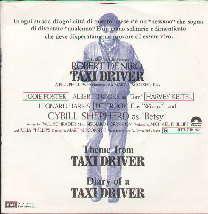 Theme From Taxi Driver / Diary Of A Taxi Driver