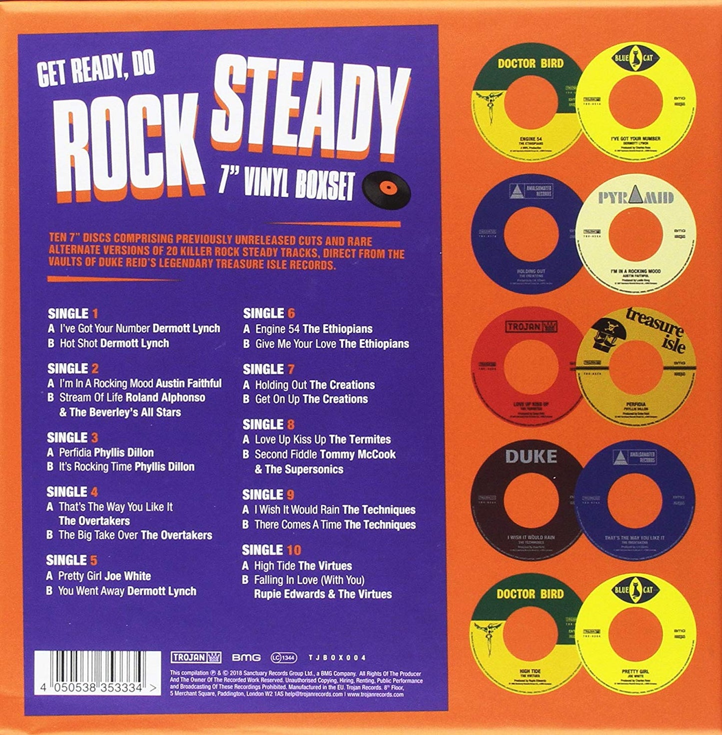 Get Ready Do Rock Steady Boxset 10 45Giri