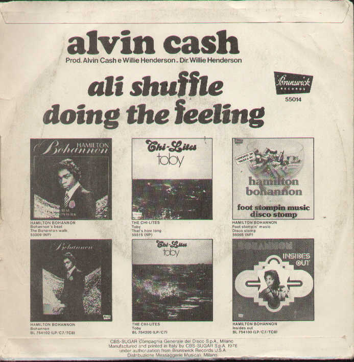 Ali Shuffle / Doing The Feeling