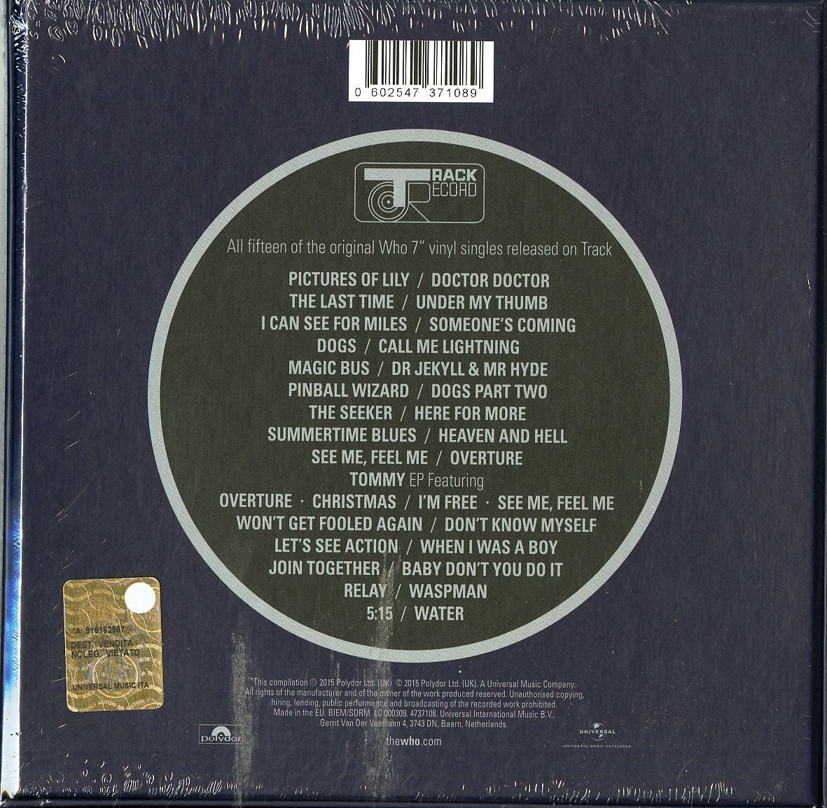 The Track Records Singles 1967 1973 Boxset 15X45