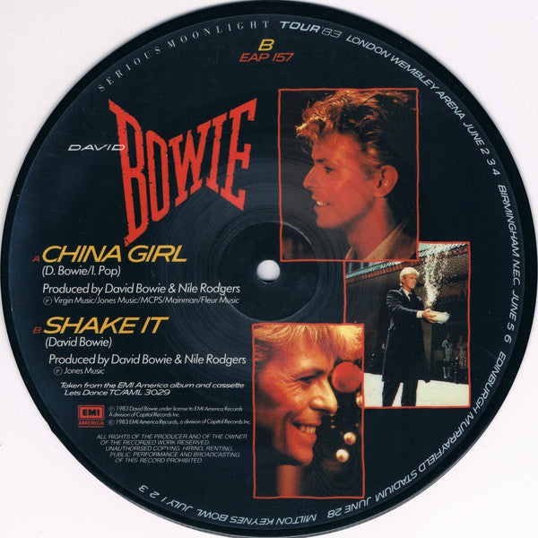 China Girl / Shake It Picture Disc