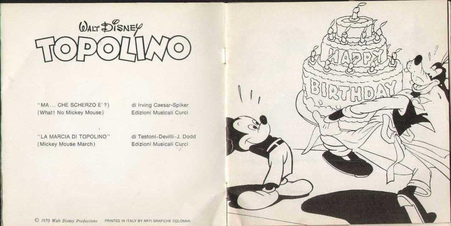 La Marcia Di Topolino / Ma Che Scherzo E