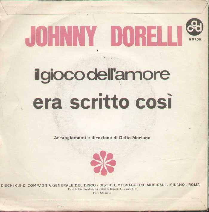 Il Gioco Dell'amore / Era Scritto Così