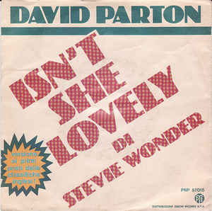 Isn't She Lovely / Love And Peace Of Mind