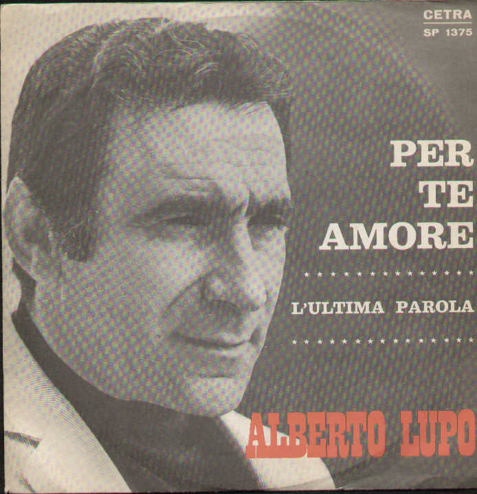 Per Te Amore / L'ultima Parola