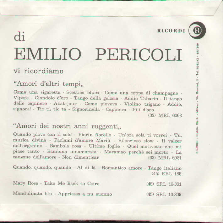 Uno Per Tutte / Sull'acqua