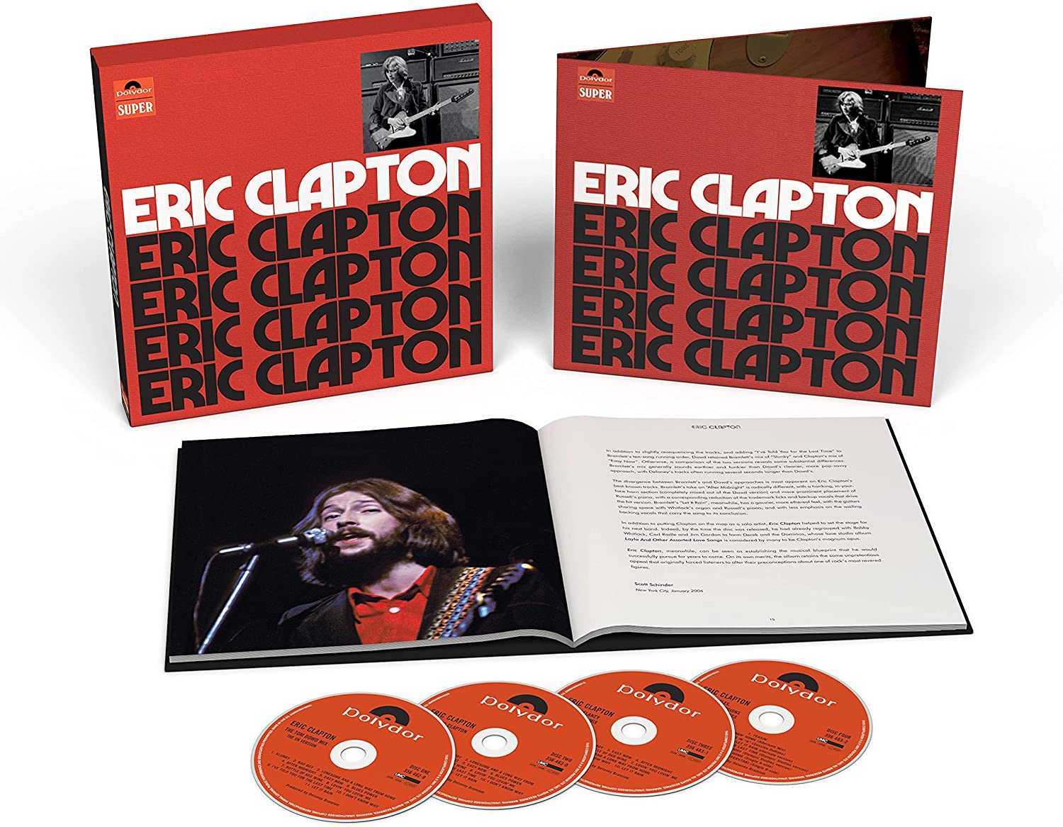 Eric Clapton Anniversary Deluxe Edition Boxset
