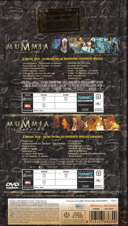 La Mummia & La Mummia Il Ritorno (Tiratura Limitata)