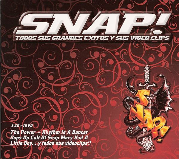 Snap! Todos Sus Grandes Exitos Y Sus Video Clips cd+dvd
