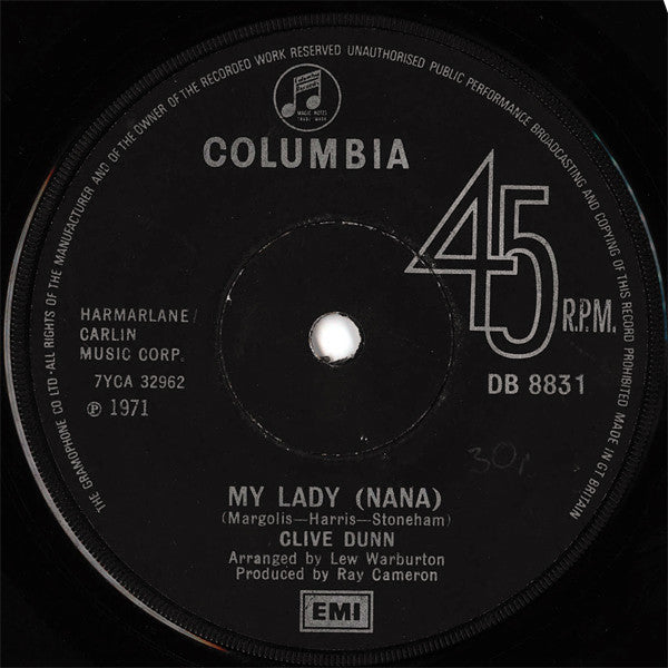 My Lady Nana / Tissue-Paper And Comb
