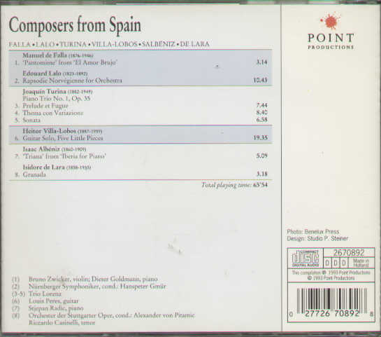Composers From Spain