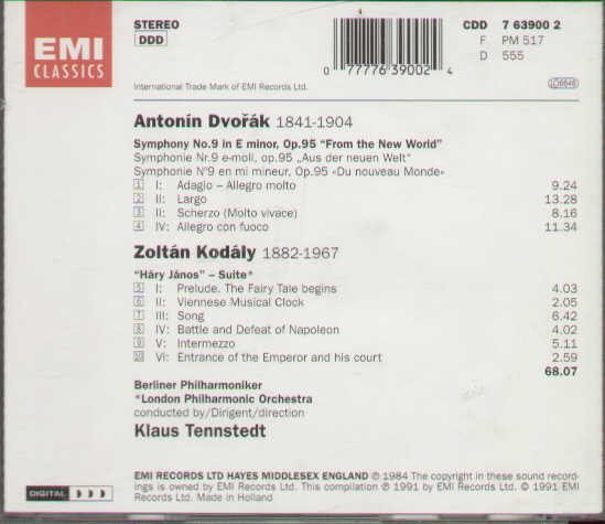 Dvorak Symphonie 9 Kodal
