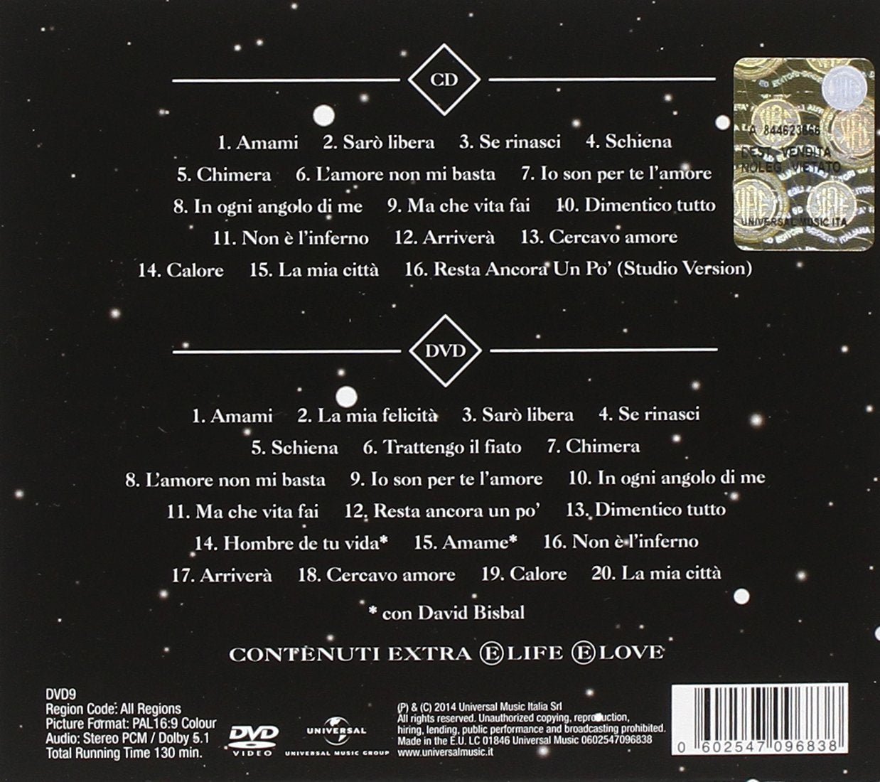 E Live Cd+Dvd