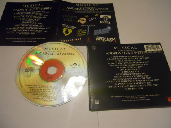 Musical Tutti I Successi Di Andrew Lloyd Webber