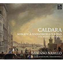 Caldara Sonate À Violoncello Solo Col Basso Continuo