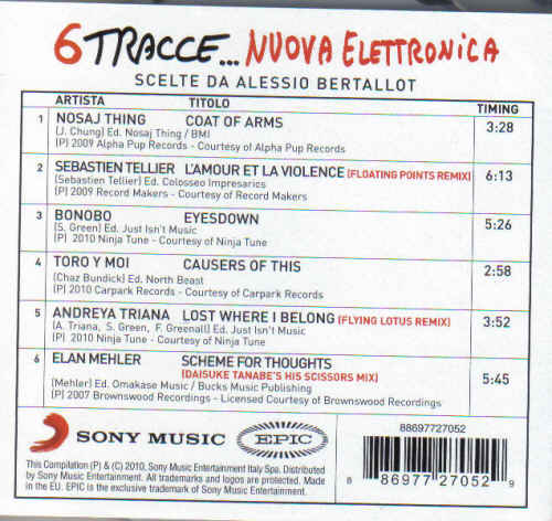 Tracce Nuova Elettronica Scelte Da Alessio Bertallot