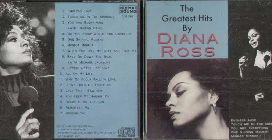 –　Ross　Music　Bi　Hits　Greatest　Massive　Store　The　Diana