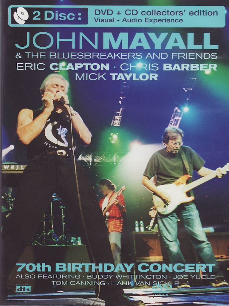 John Mayall & The Bluesbreakers - 70Th Birthday Concert + Cd
