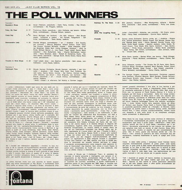 Down Beat Poll Winners