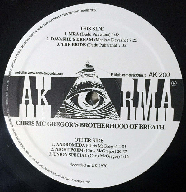 Chris Mcgregor's Brotherhood Of Breath Ak200