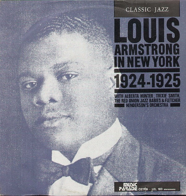 Louis Armstrong In New York 1924-1925