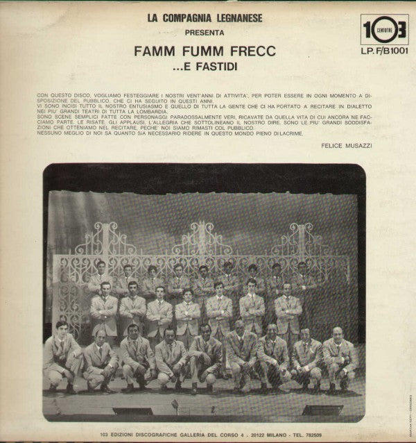 Famm Fumm Frecc E Fastidi