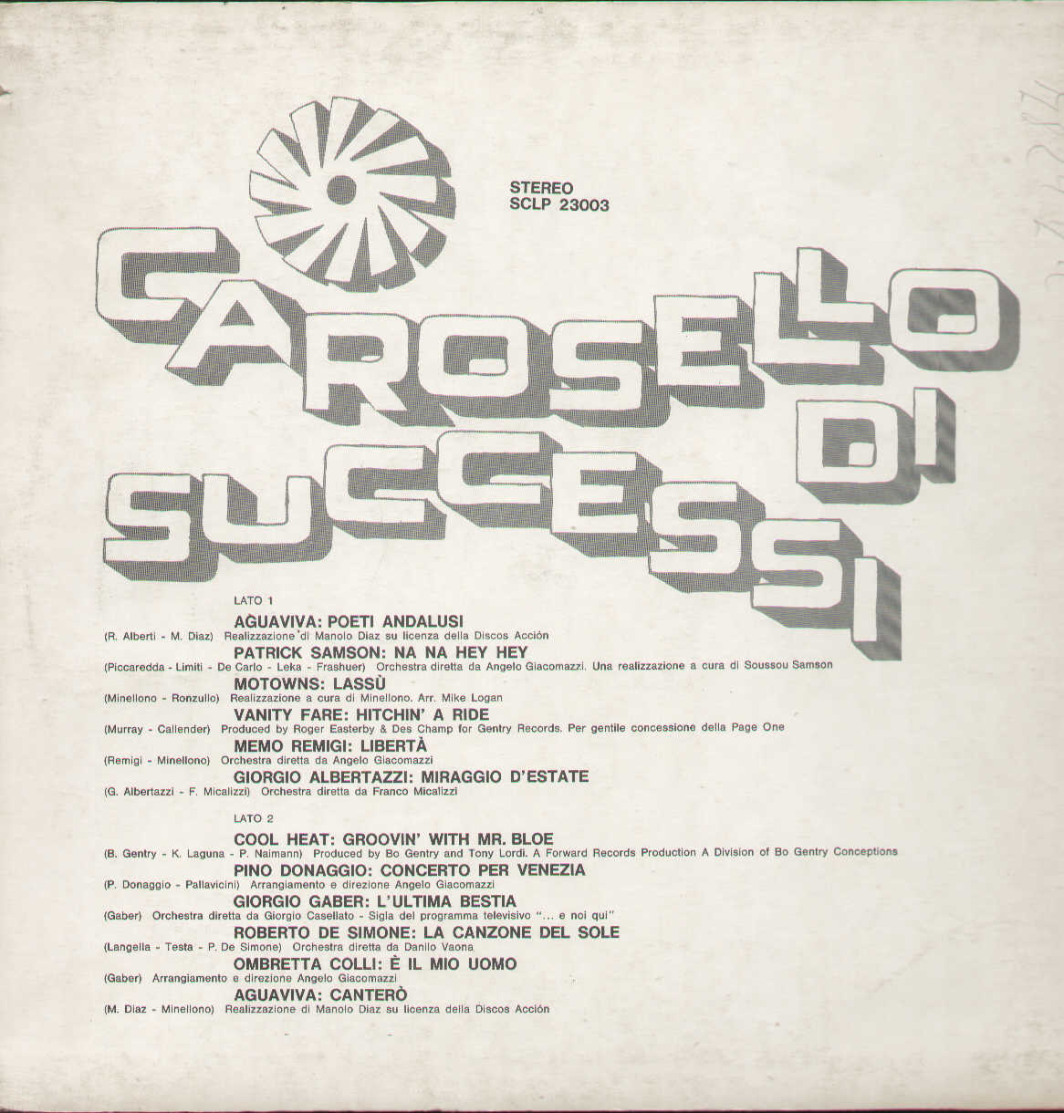 Carosello Di Successi