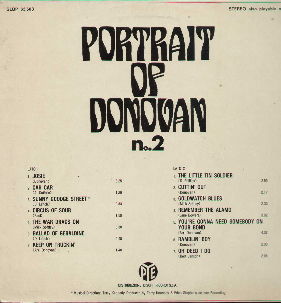 Portrait Of Donovan N.2