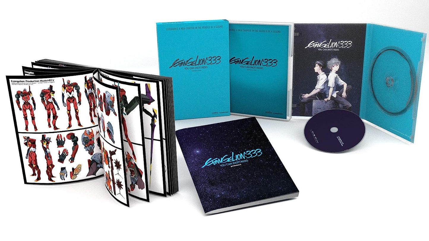 Evangelion 3.33 - You Can Not Redo dvd+book+poster