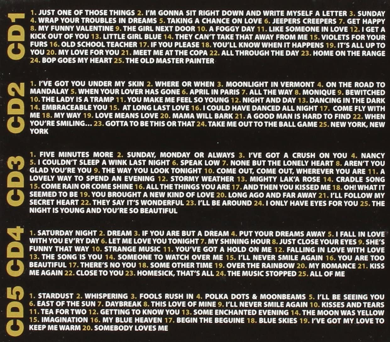 5 CD Deja Vu Definitive Gold BOXSET