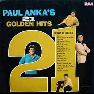 Paul Anka's 21 Golden Hits