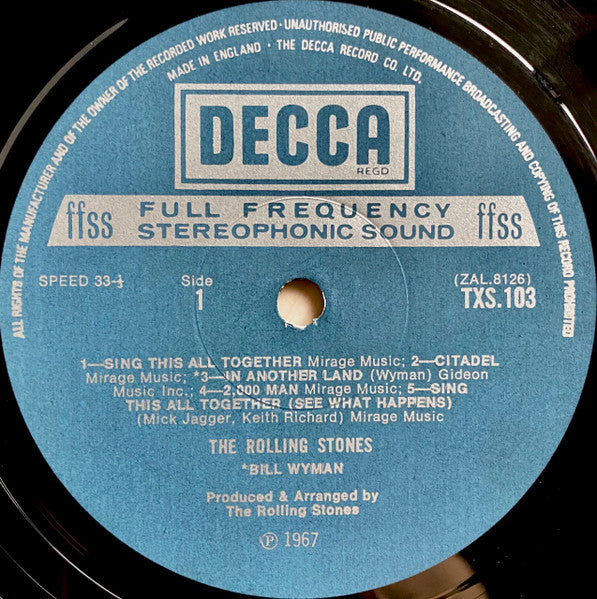 Their Satanic Majesties Request Lenticular Cover