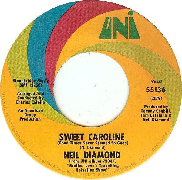 Sweet Caroline / Dig In