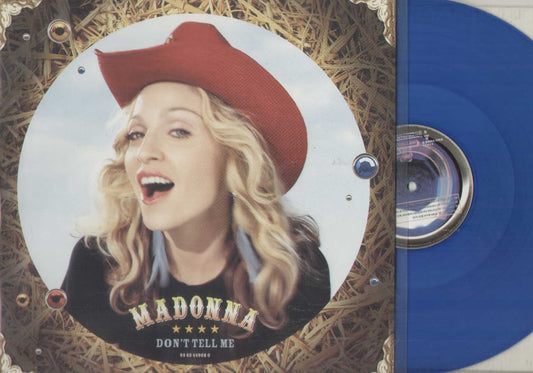 Don't Tell Me Blue Vinyl