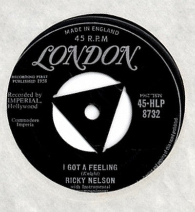 I Got A Feeling / 	Someday