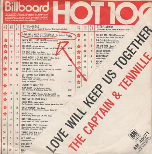 Love Will Keep Us Together / Gentle Stranger