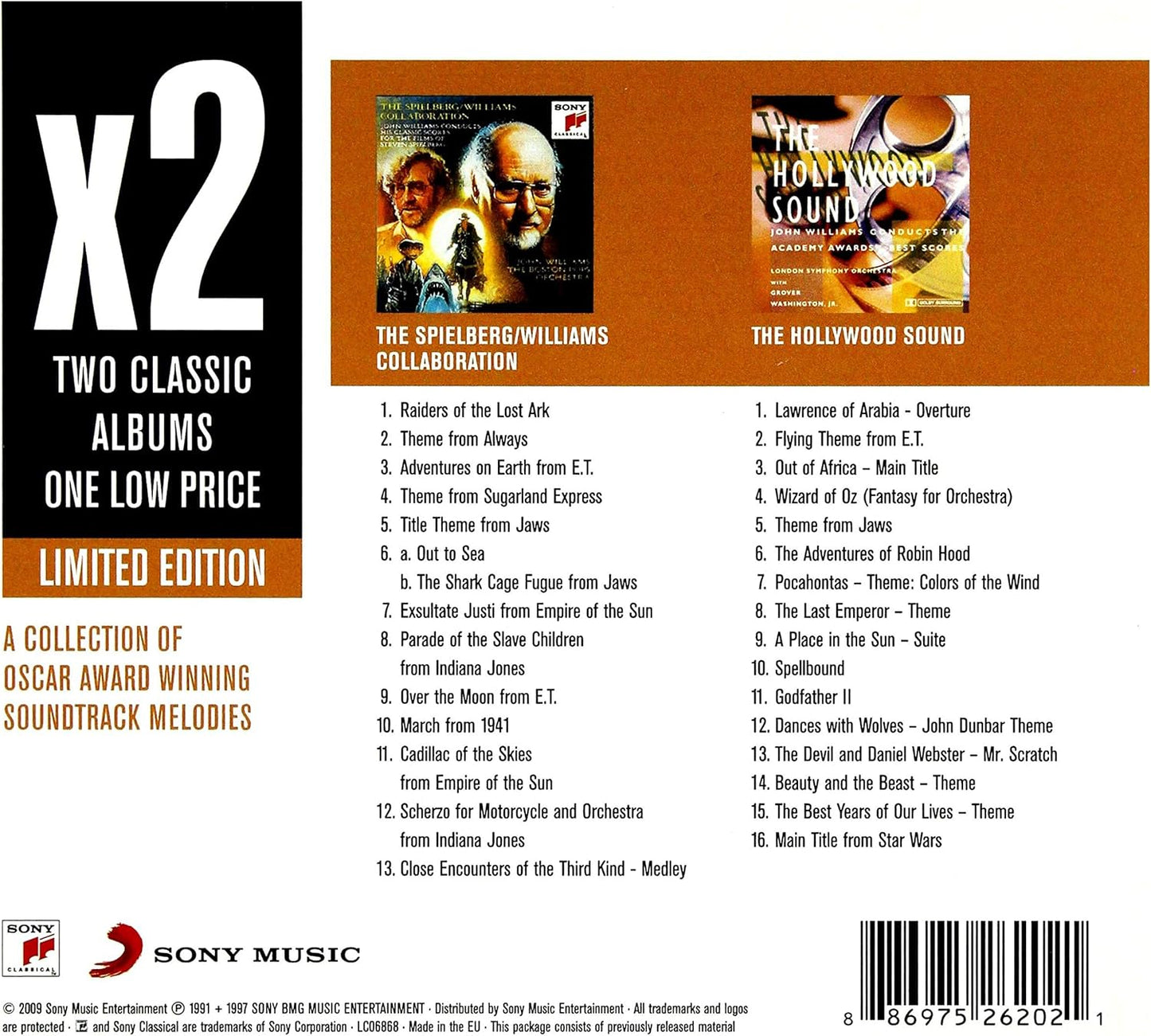 The Spielberg / Williams Collaboration - The Hollywood Sound Limited Edition