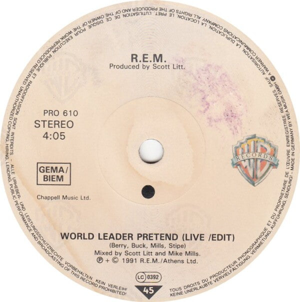 World Leader Pretend (Live) / Turn You Inside-Out (Live)