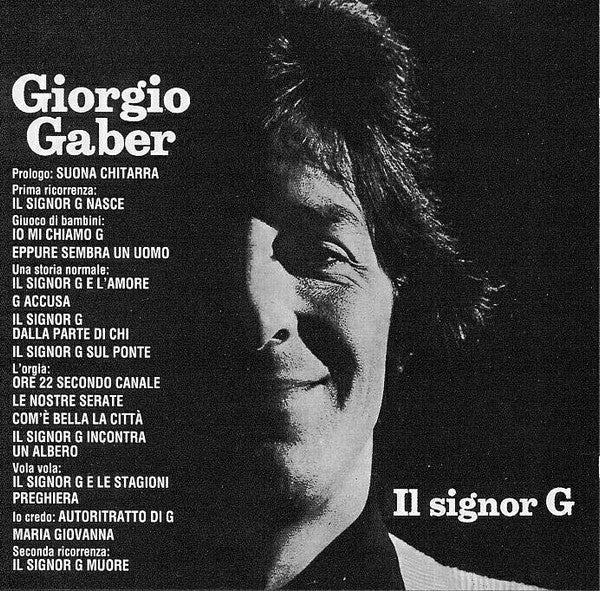 Il Signor G