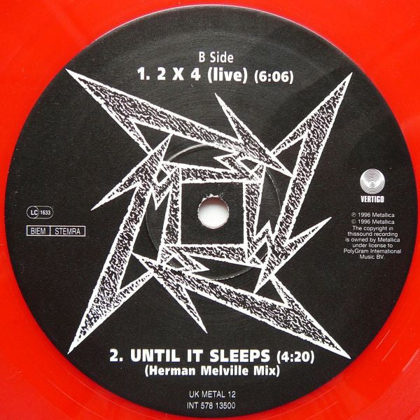 Until It Sleeps Limited Edition
