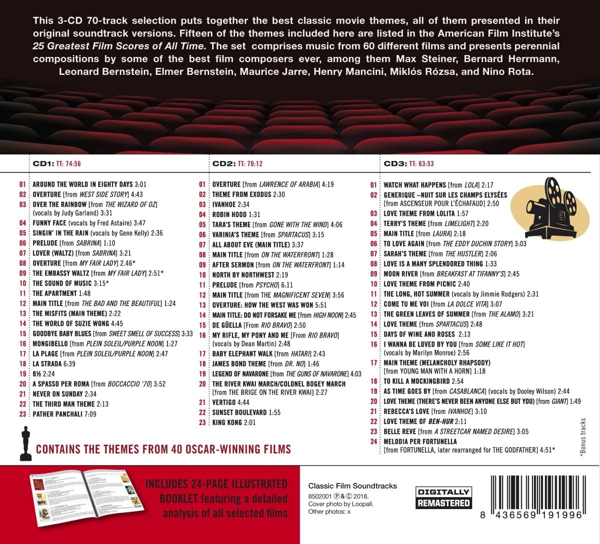 Classic Movie Themes - Original Soundtrack Versions