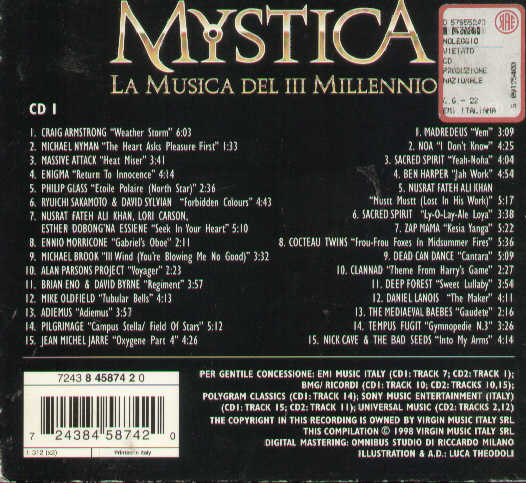 Mystica La Musica Del 3 Millennio