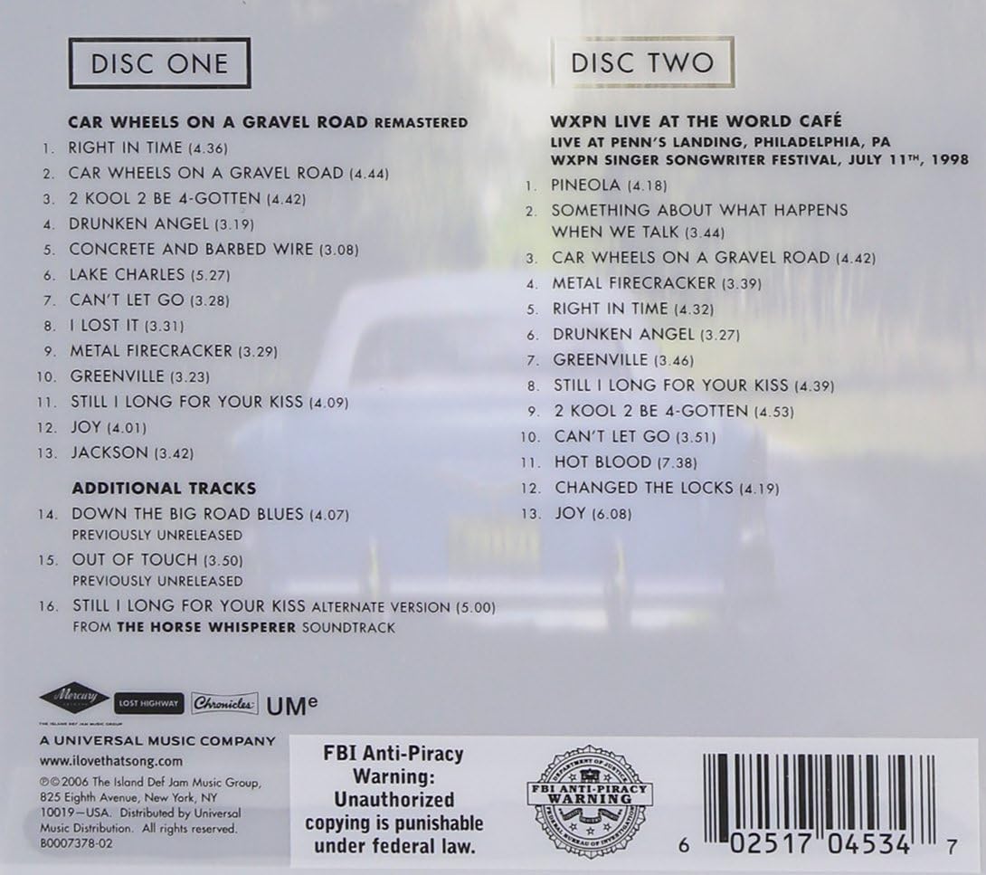 Car Wheels On A Gravel Road 	Deluxe Edition
