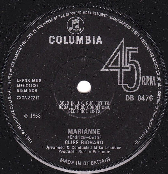 Marianne  / 	Mr Nice