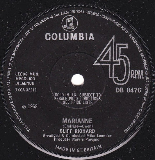 Marianne  / 	Mr Nice