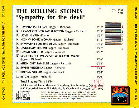 Sympathy For The Devil
