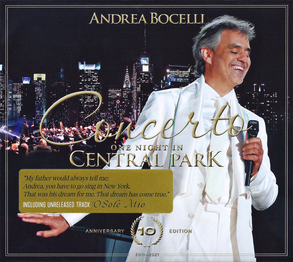Concerto One Night In Central Park 10th Anniversary Edition