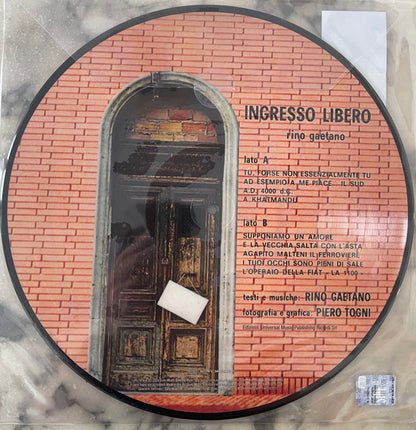 Ingresso Libero Limited edition Picture disc