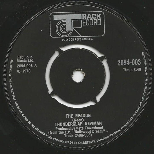 The Reason / 	Stormy Petrel