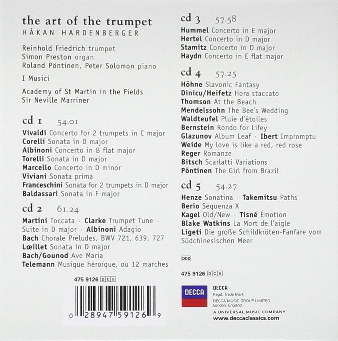 The Art Of The Trumpet boxset